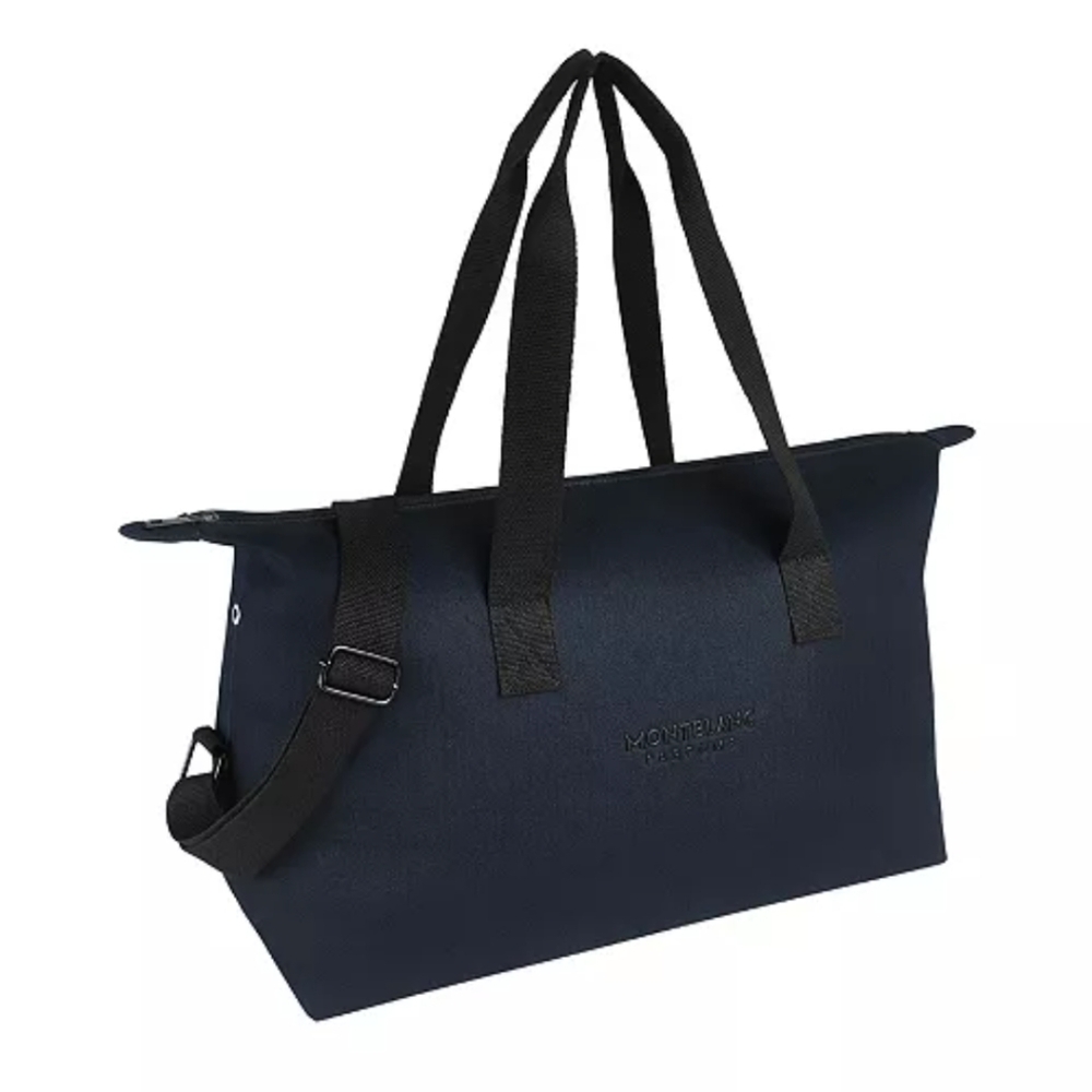 Montblanc Navy Blue Travel Tote